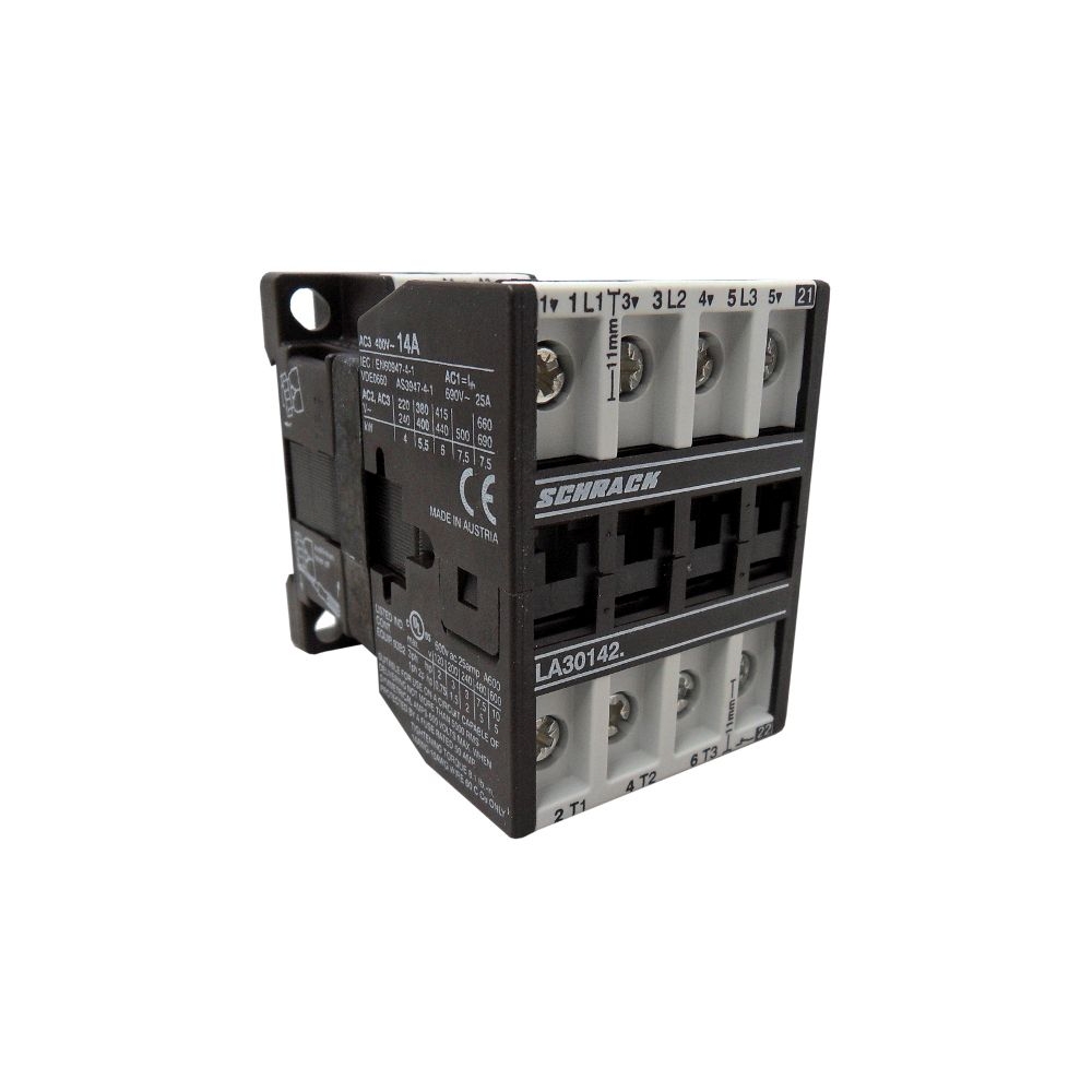 Contactor 3p, 5,5kW, AC3, 14A/ 25A AC1, 110VAC + 1N&Icirc; &icirc;nc