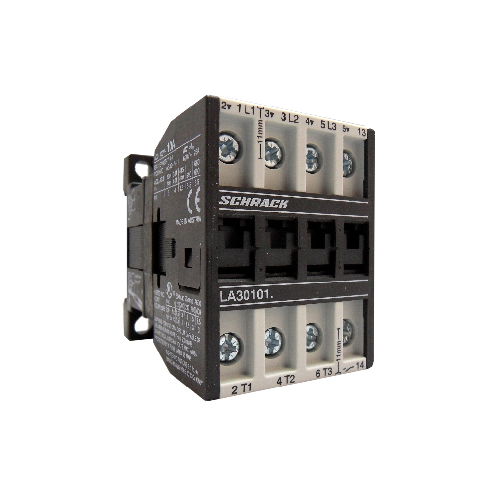 Contactor 3poli, 11kW/22A AC3, 32A AC1, 1NO, 48VAC