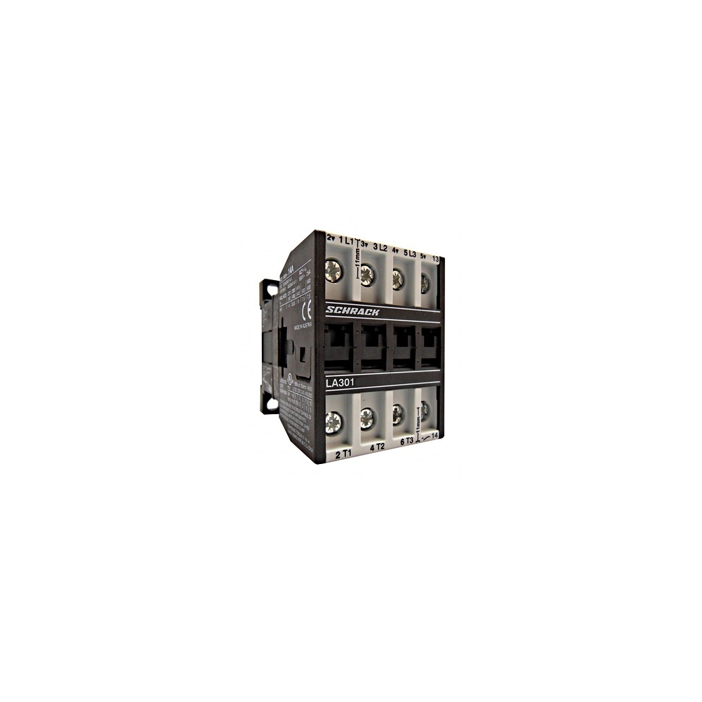 Contactor 3poli, 4kW, AC3, 10A, 230VAC + 1NO inclus