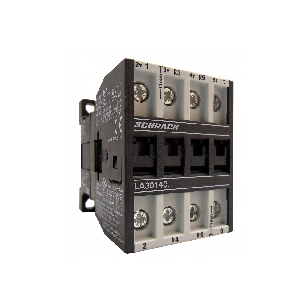Contactor 4poli, 5,5kW/14A AC3, 2ND+2N&Icirc;, 230VAC