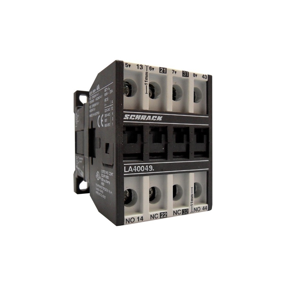Contactor auxiliar, 4A AC15, 24 VDC, 2ND+2N&Icirc;