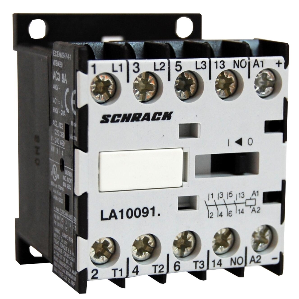 Contactor auxiliar miniatură 3pol/1ND-24VDC 20A