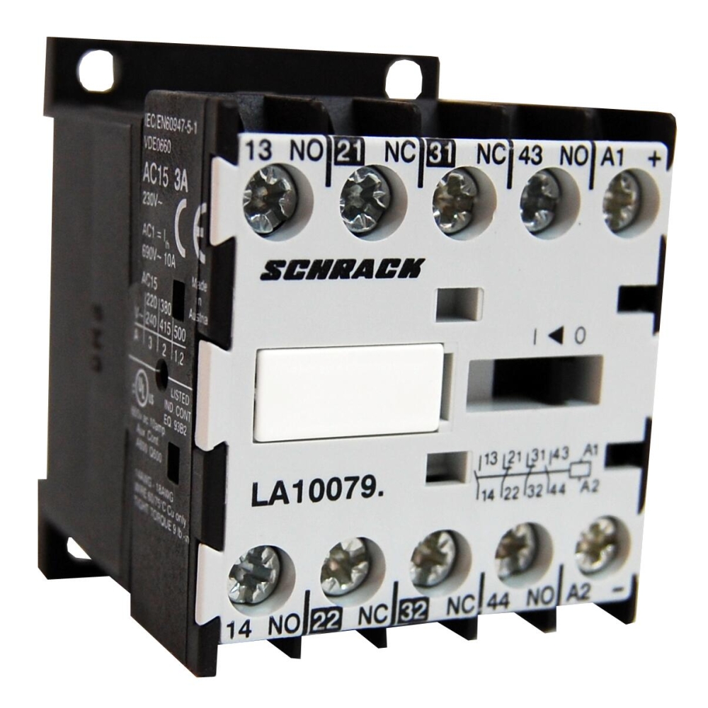 Contactor auxiliar miniatura 2ND2NI/24VDC 10A
