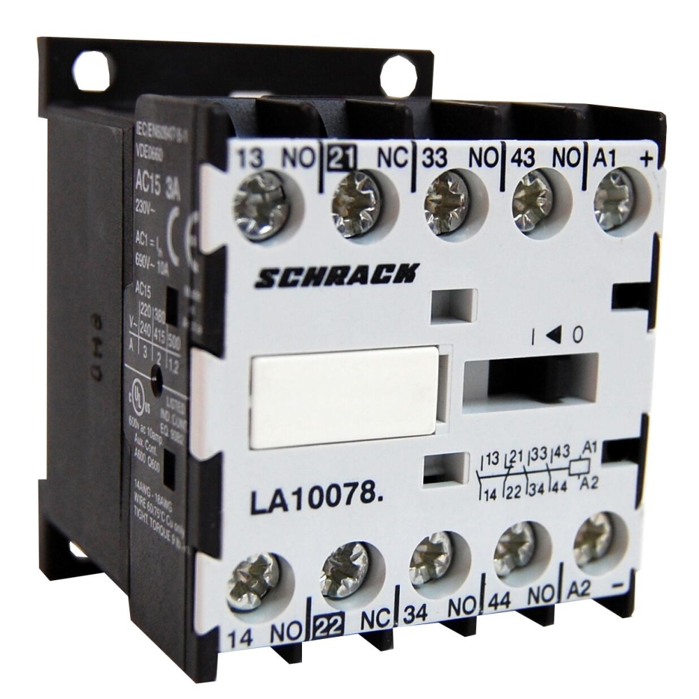 Contactor auxiliar miniatura 3ND1NI/24VAC 10A