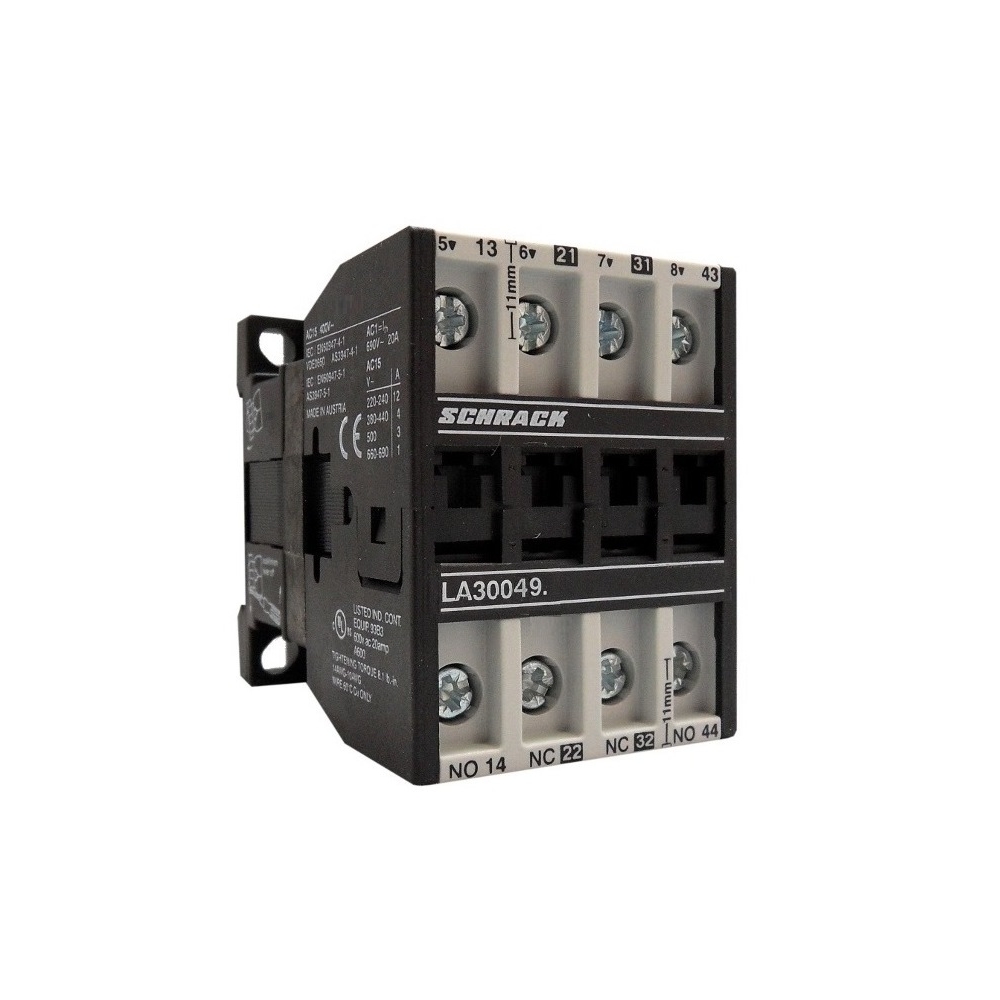 Contactor auxiliar pt. circ.electronice, 4A, 230VAC, 2ND+2N&Icirc;