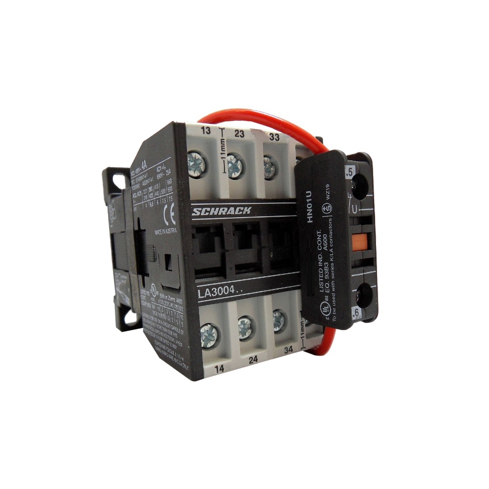 Contactor auxiliar pt. circ. electronice 4A, 24VDC, 4ND