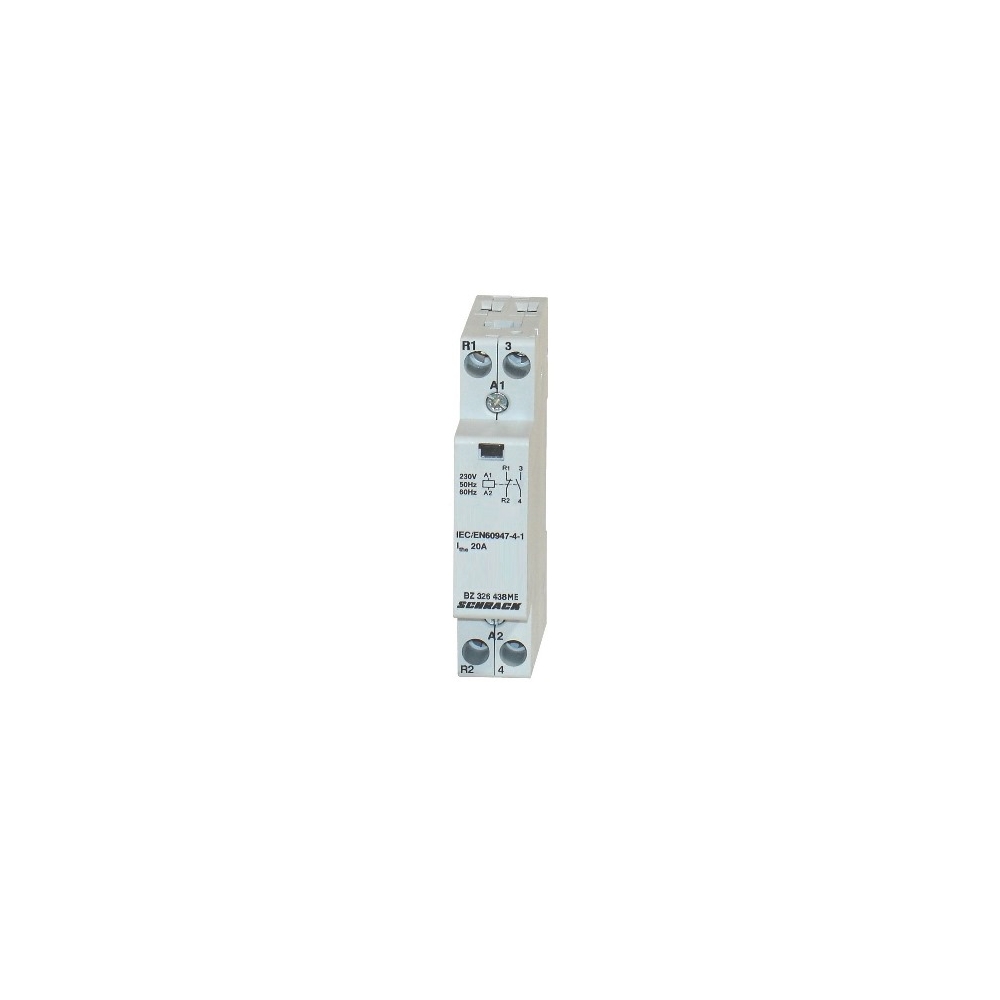 Contactor modular (1UH) 20A, 1ND+1N&Icirc;, 230Vca, seria AMPARO