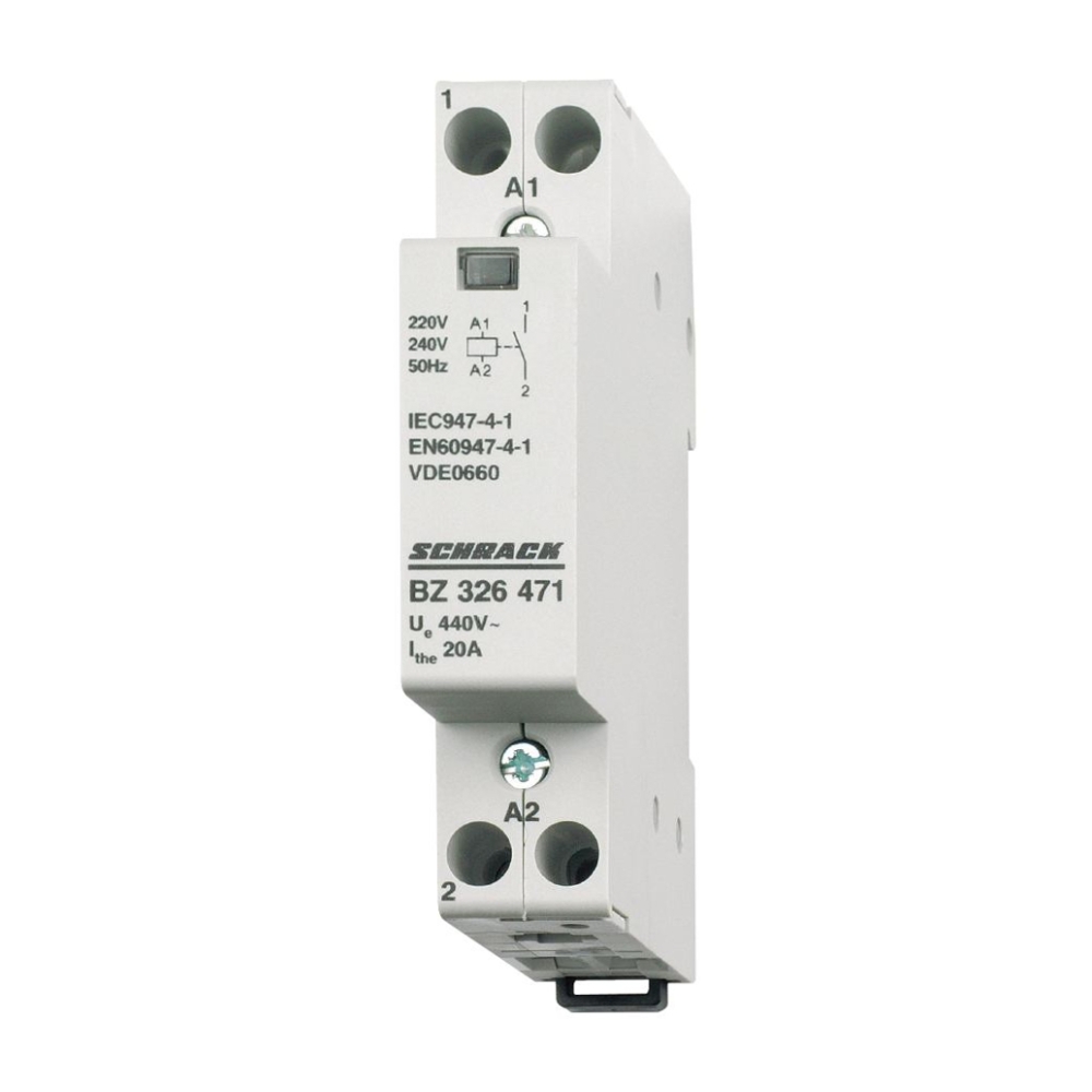 Contactor modular 1UH, 20A, 1ND, 230VAC