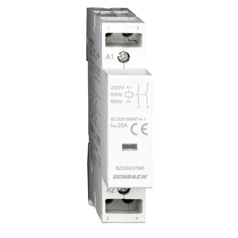 Contactor modular (1UH) 20A, 2ND, 230Vca, seria AMPARO