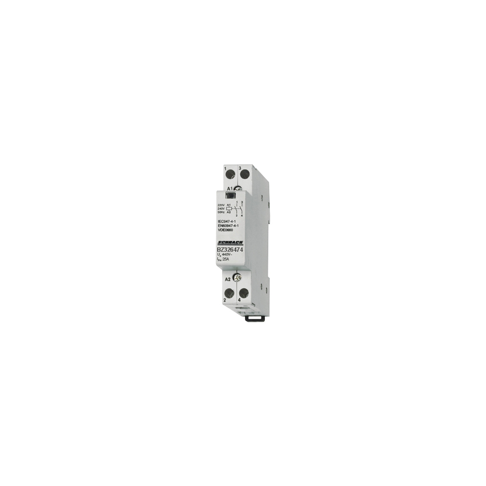 Contactor modular 25A 2ND 24V AC