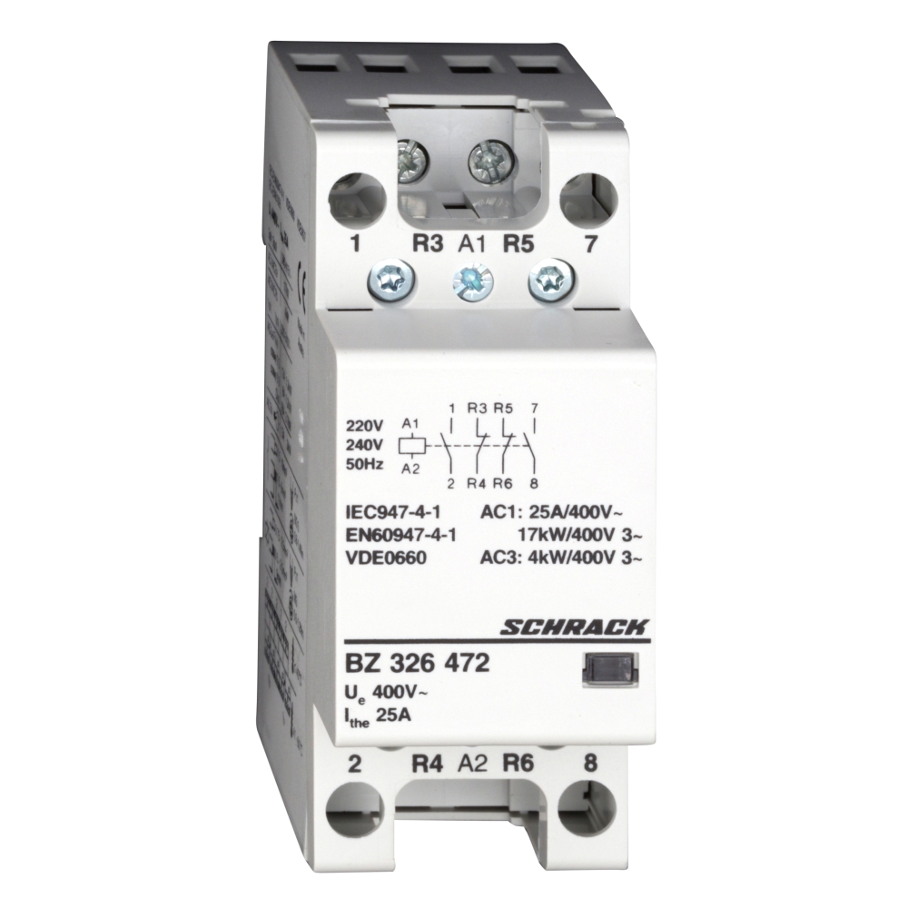 Contactor modular 25A 2ND 2NI 230VAC