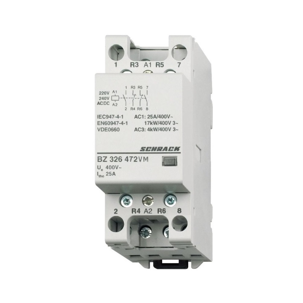 Contactor modular (2UH) 25A 2ND+2N&Icirc;, 230Vca&cc