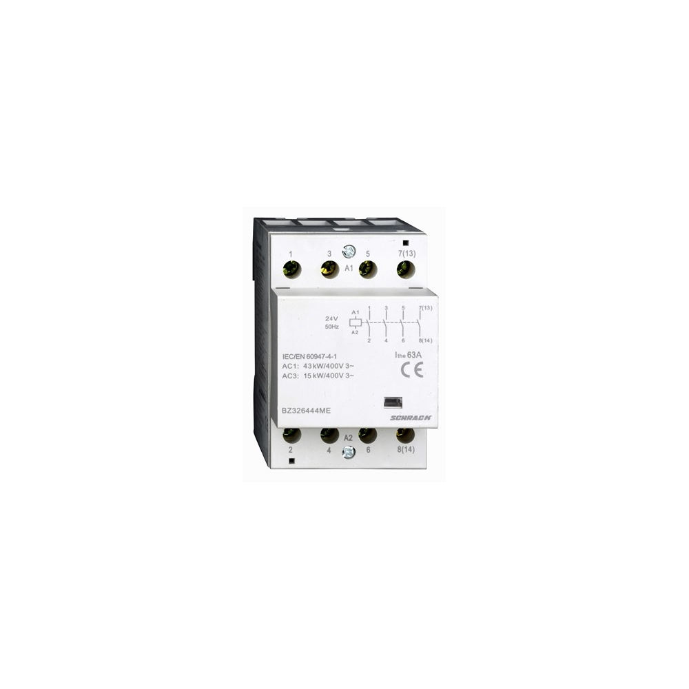 Contactor modular (3UH) 63A, 4 ND, 230Vca, seria AMPARO