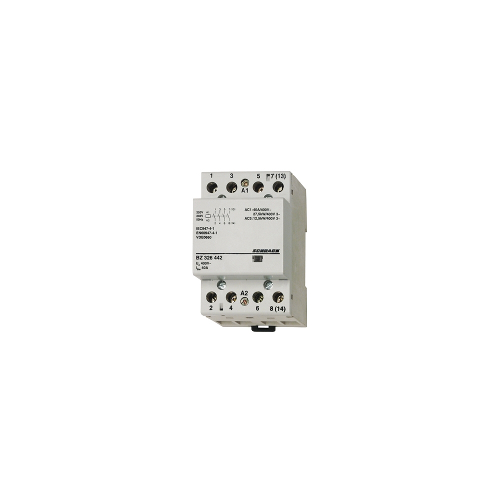 Contactor modular 3UH, 63A, 4ND, 24VAC