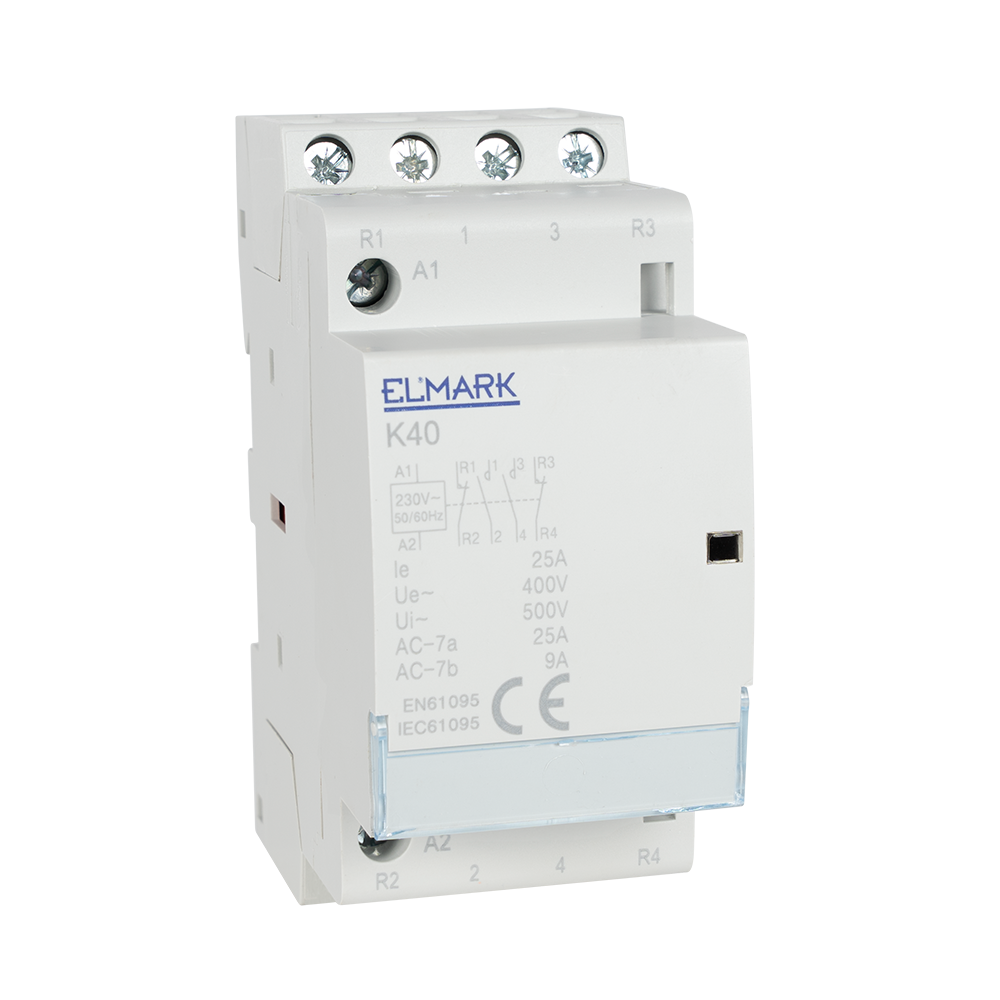 CONTACTOR MODULAR K40 25A 230 4NO