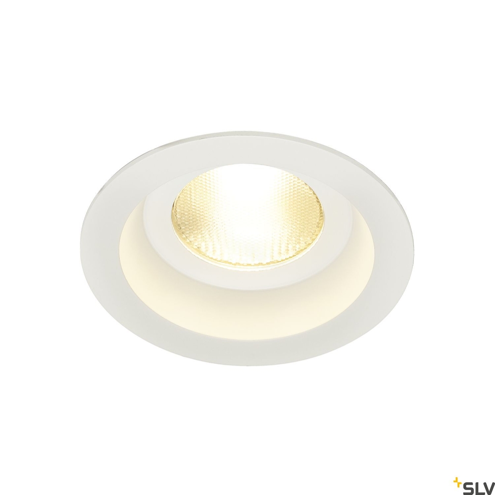 CONTONE IP44, 16W, rosuund, albnu pivotant, CRI90