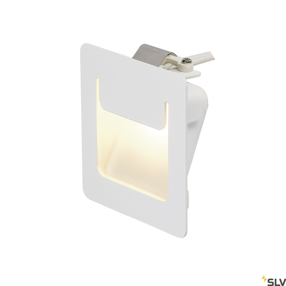 Corp ilum &icirc;ncastrat DOWNUNDER PUR, 3,5W, 3000K, pătrat, alb