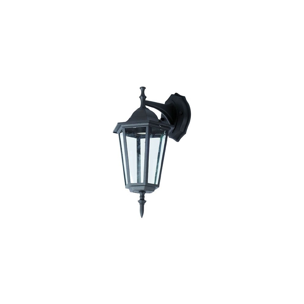 CORP ILUMINAT APLICABIL PE PERETE MAX 40W IP44 NEGRU