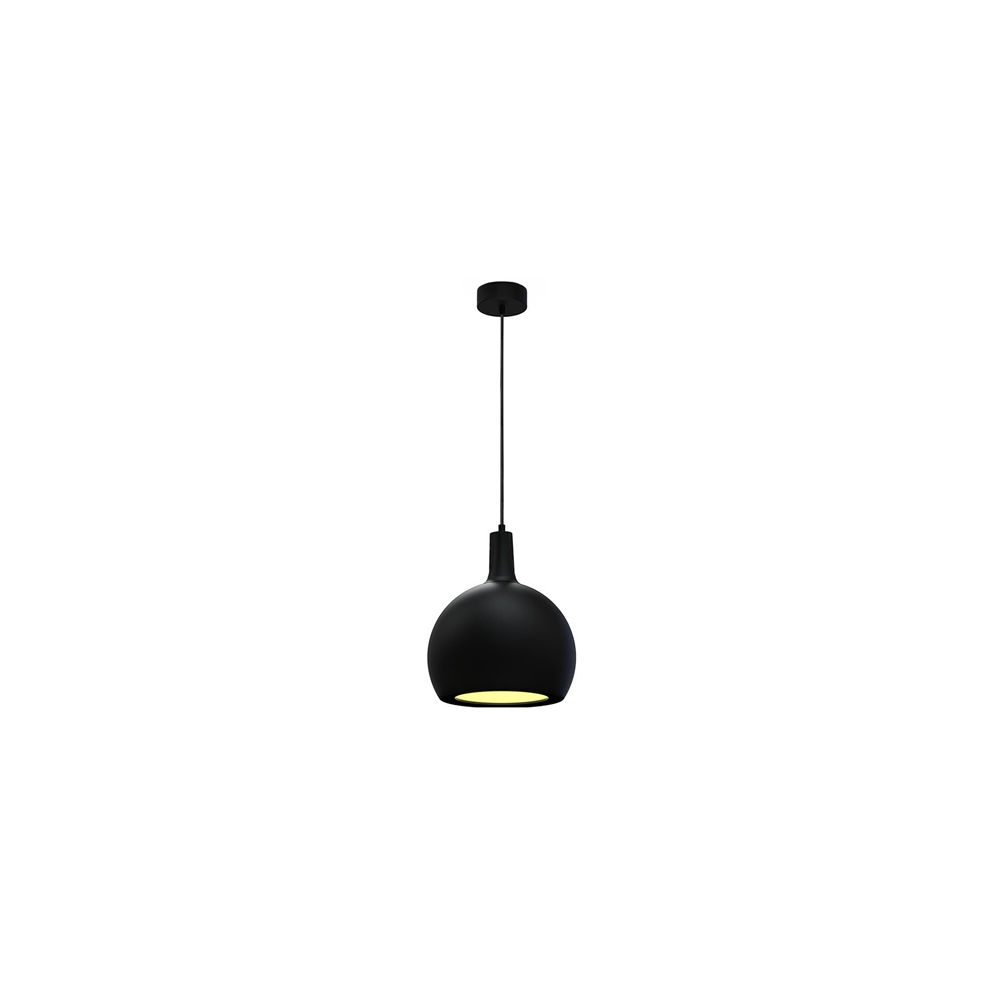 CORP ILUMINAT CU SOCLU E27 280X218MM - NEGRU