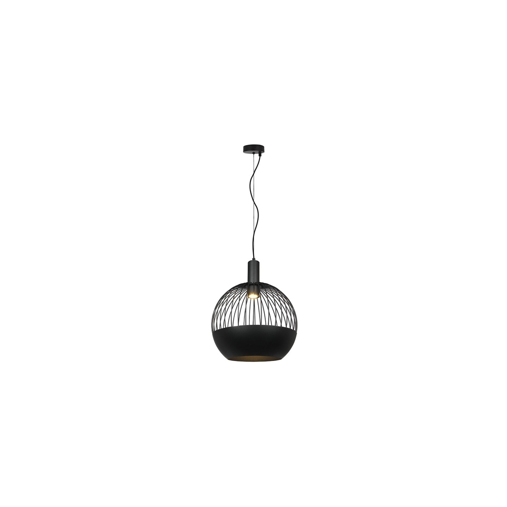 CORP ILUMINAT CU SOCLU E27/GU10 400X290MM - NEGRU MAT