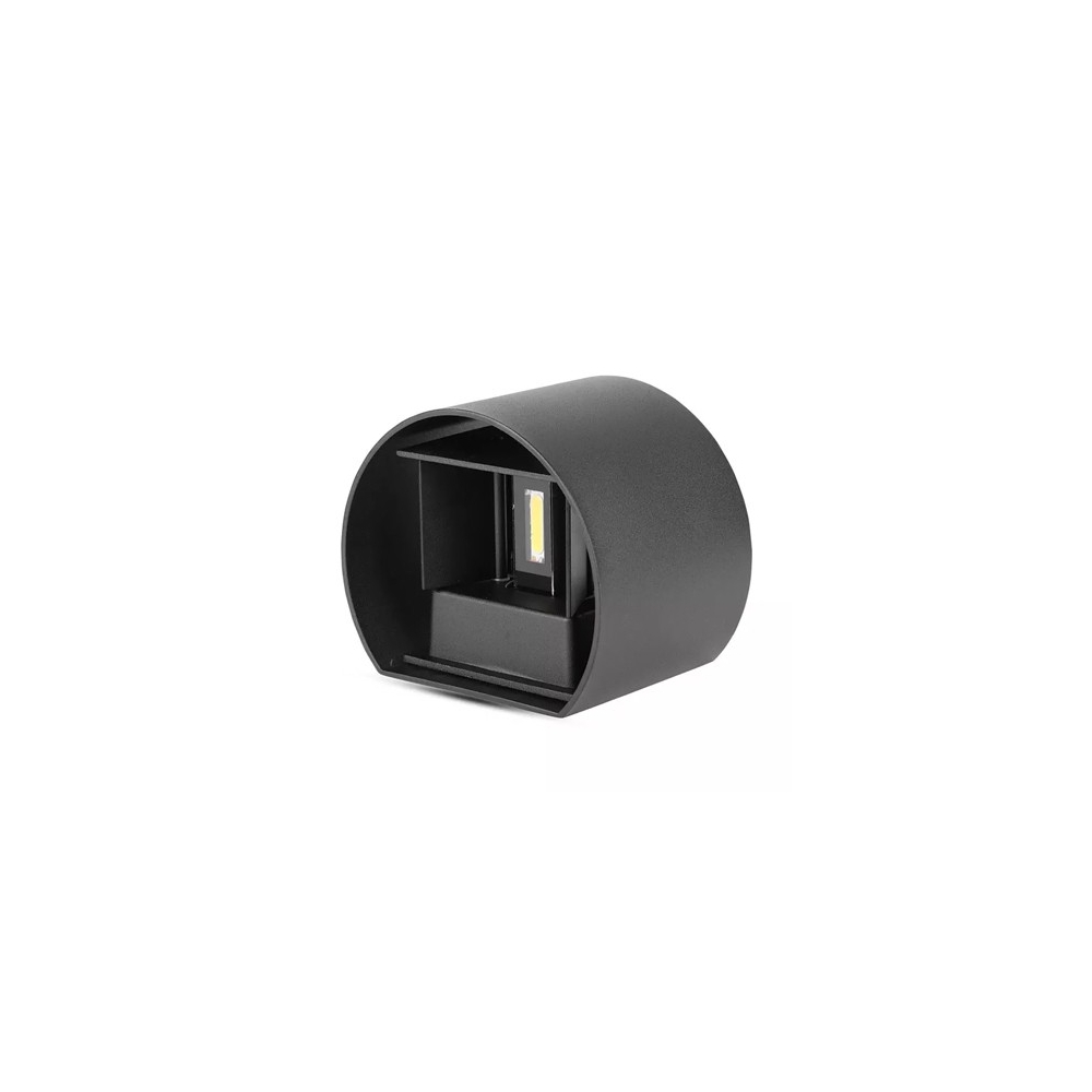 CORP ILUMINAT LED ROTUND 6W IP65 3000K ALB CALD