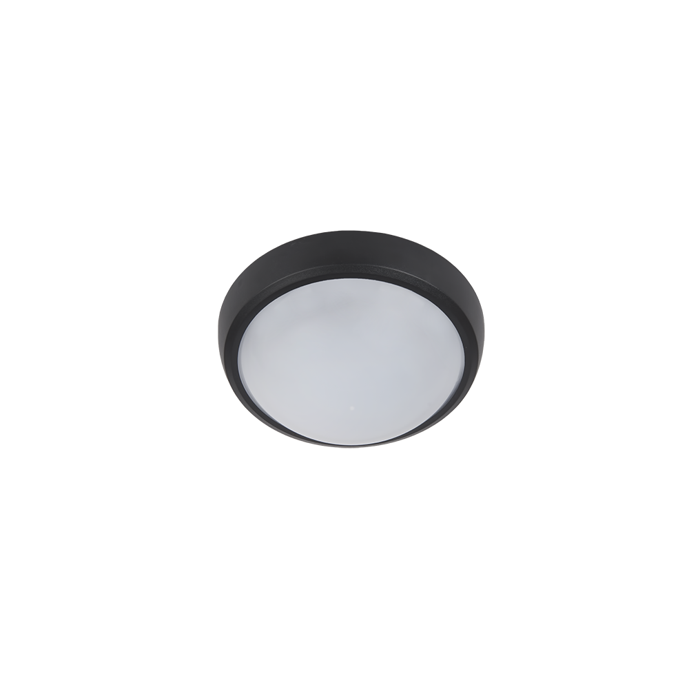 CORP ILUMINAT LED ROTUND TAVAN BRLED 6W NEGRU IP54