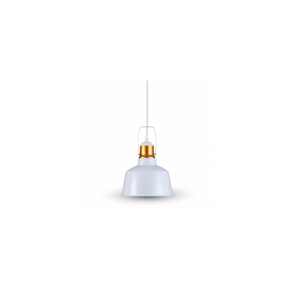 CORP SUSPENDAT PENTRU ILUMINAT MAX 60W IP20 ALUMINIU, ALB