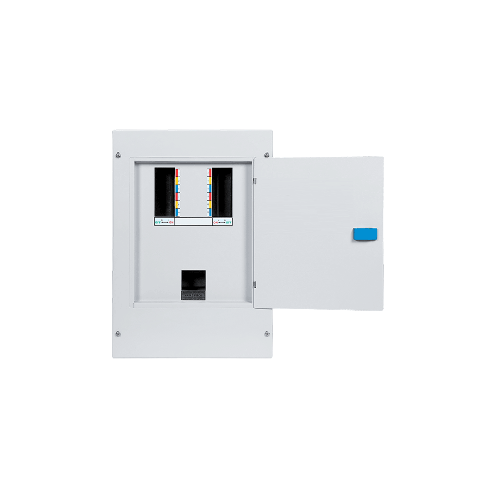 CUTIE DISTRIBUTIE&nbsp;METALIC 3 FAZE PENTRU 10 MODULE