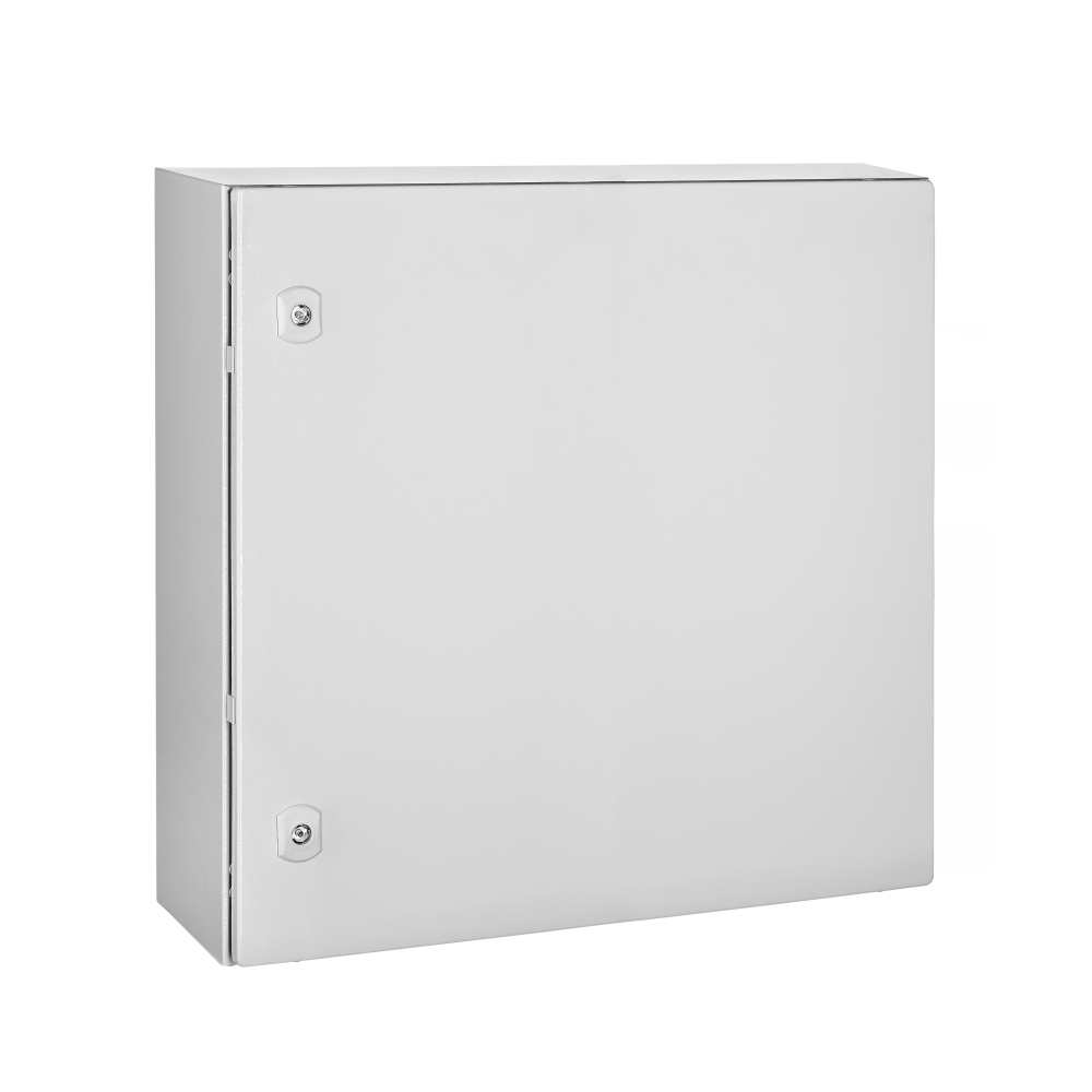 Cutie metalică+contrapanou, o uşă IP66 &Icirc;xLxA=600x600x210mm