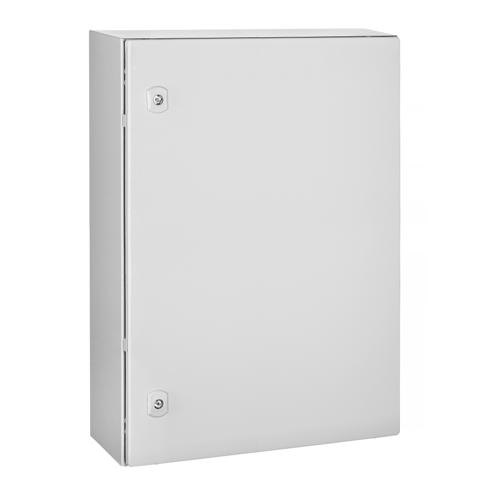 Cutie metalică+contrapanou, o uşă IP66 &Icirc;xLxA=700x500x210mm
