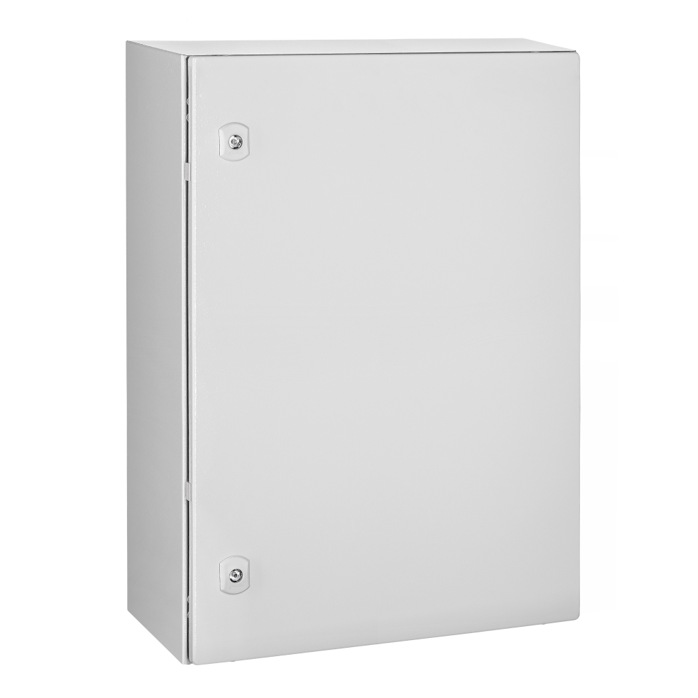 Cutie metalică+contrapanou, o uşă IP66 &Icirc;xLxA=700x500x260mm