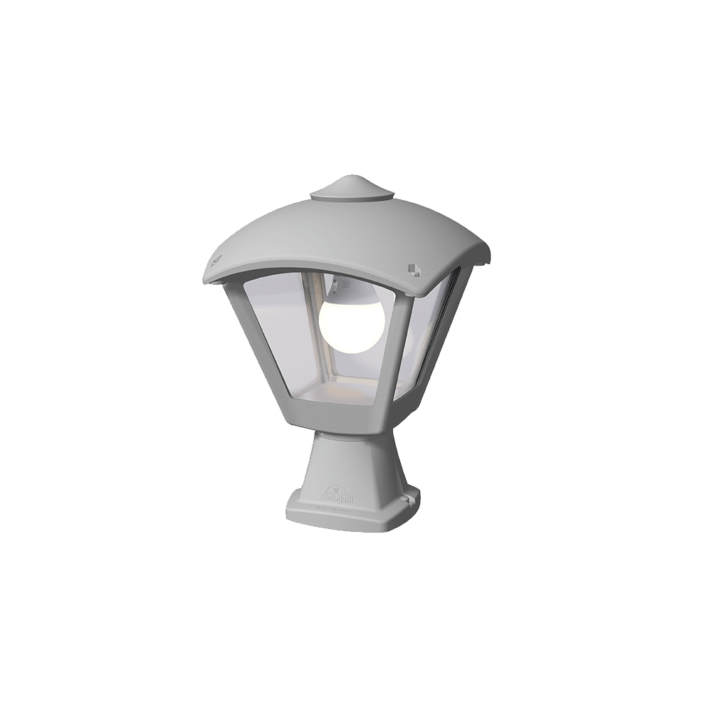 DARIO 250 GARDEN FLOOR LAMP 1XE27 IP55 GREY