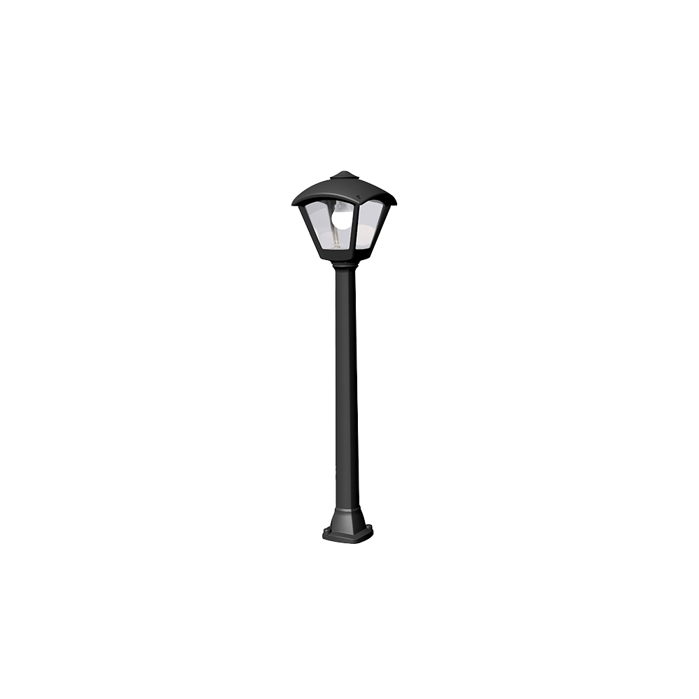 DARIO 250 LED GARDEN FIXTURE 8.5W CCT IP55 BLACK