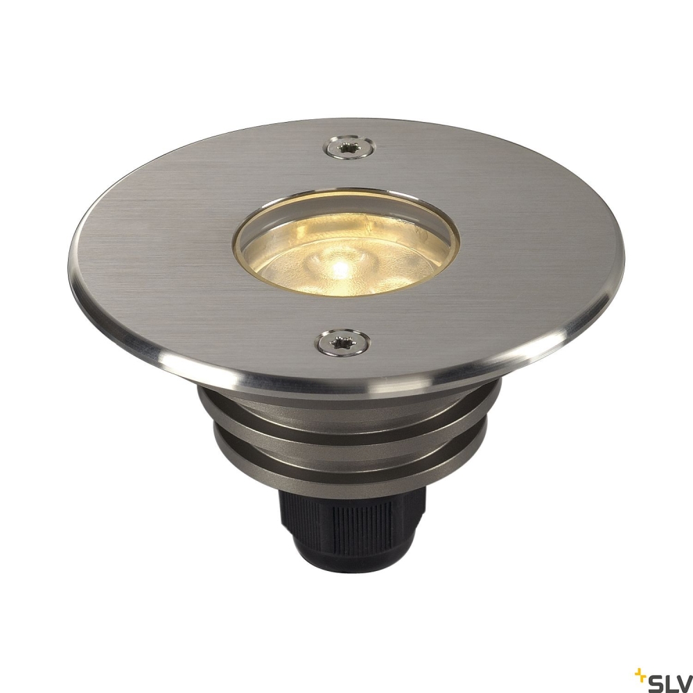 DASAR LED LV, 6W, 3000K, 12-25V, IP67,rotund, Inox 316
