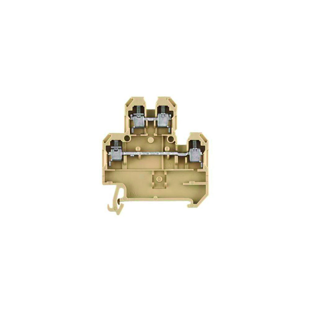 DDTB4/5N TERMINAL BLOCK DOUBLE DECK BAIGE