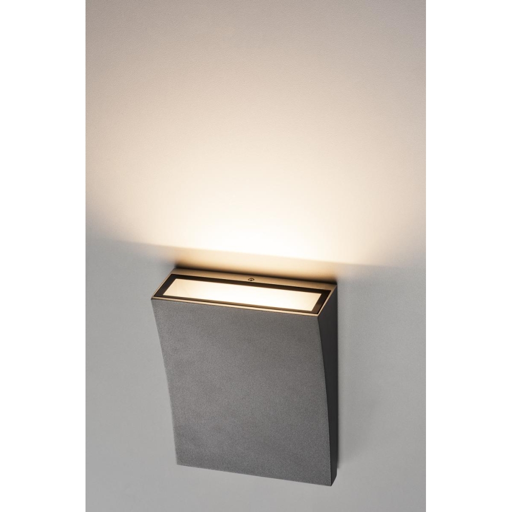 DELWA WIDE LED,3000K,100&deg;,negrIP44