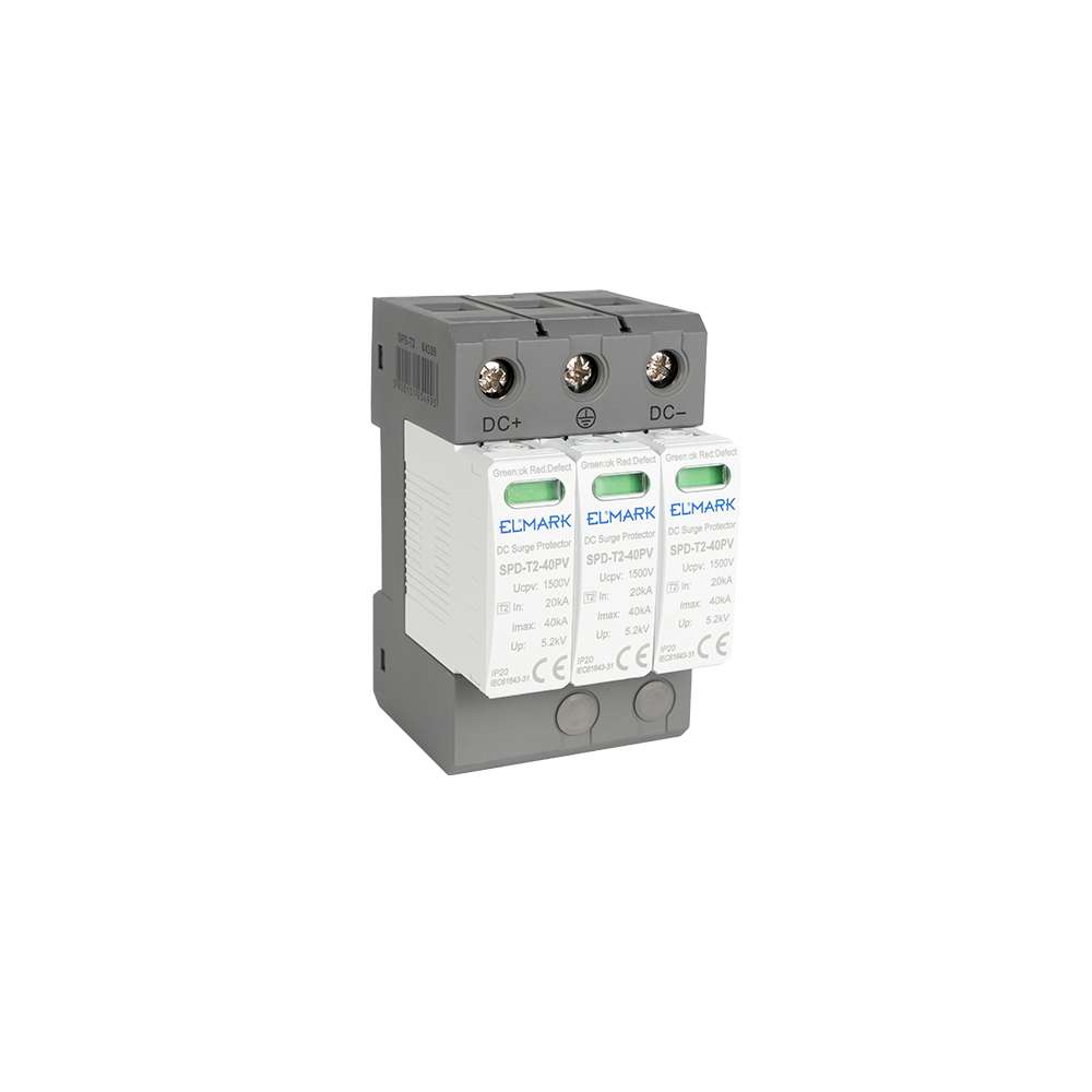 DESCARCATOR T2 3P SPD DC 1500V 40kA