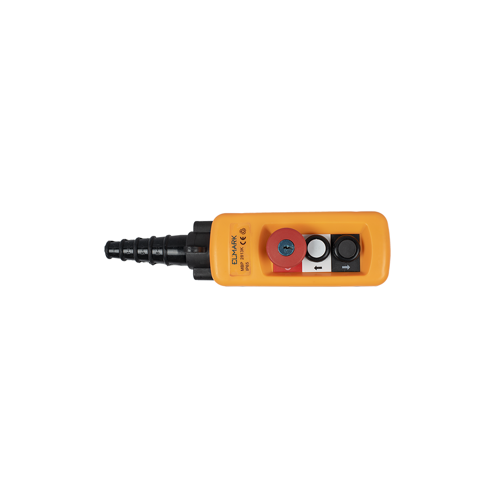 DISPOZITIV DE COMANDA 2 BUTOANE+AVARIE+CHEIE MBP-A2813К 1NO+1NC