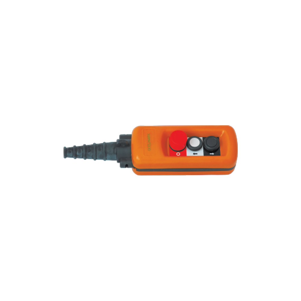 DISPOZITIV DE COMANDA 2 BUTOANE+AVARIE MBP-A2913 1NO+1NC