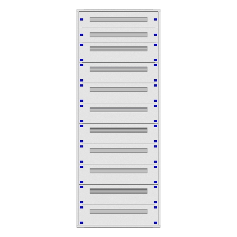 Distribution board insert KVN 60mm, 3-42K, 11-rows