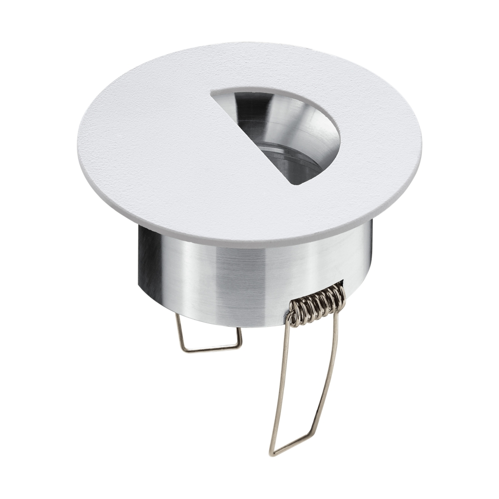 Downlight "Zigo" / Geh&auml;use / Halbkreis max. 35W white IP20