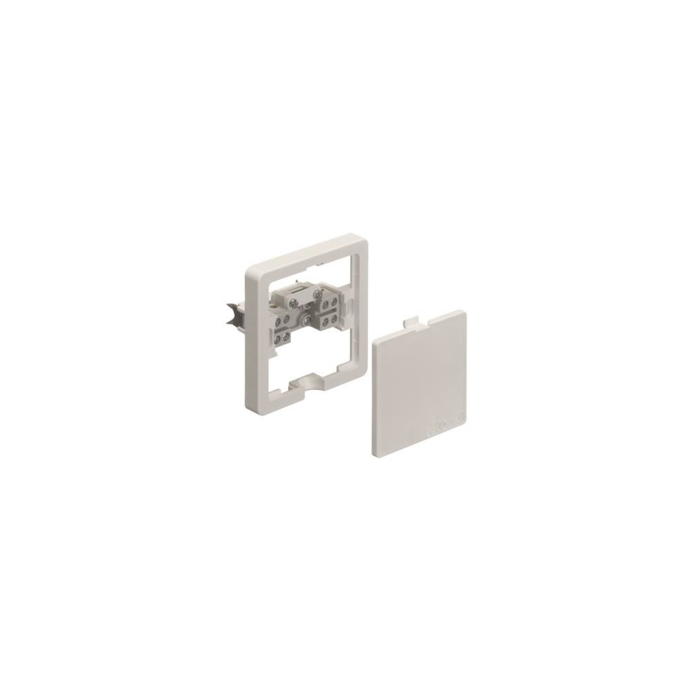 Doză plată de conexiune pt. aragaz, albă, ST-5x2.5mmp