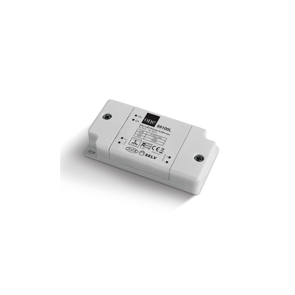 Driver 25W 230V DALI & Pusch to Dimm 12v/75W,24v/150W, IP20
