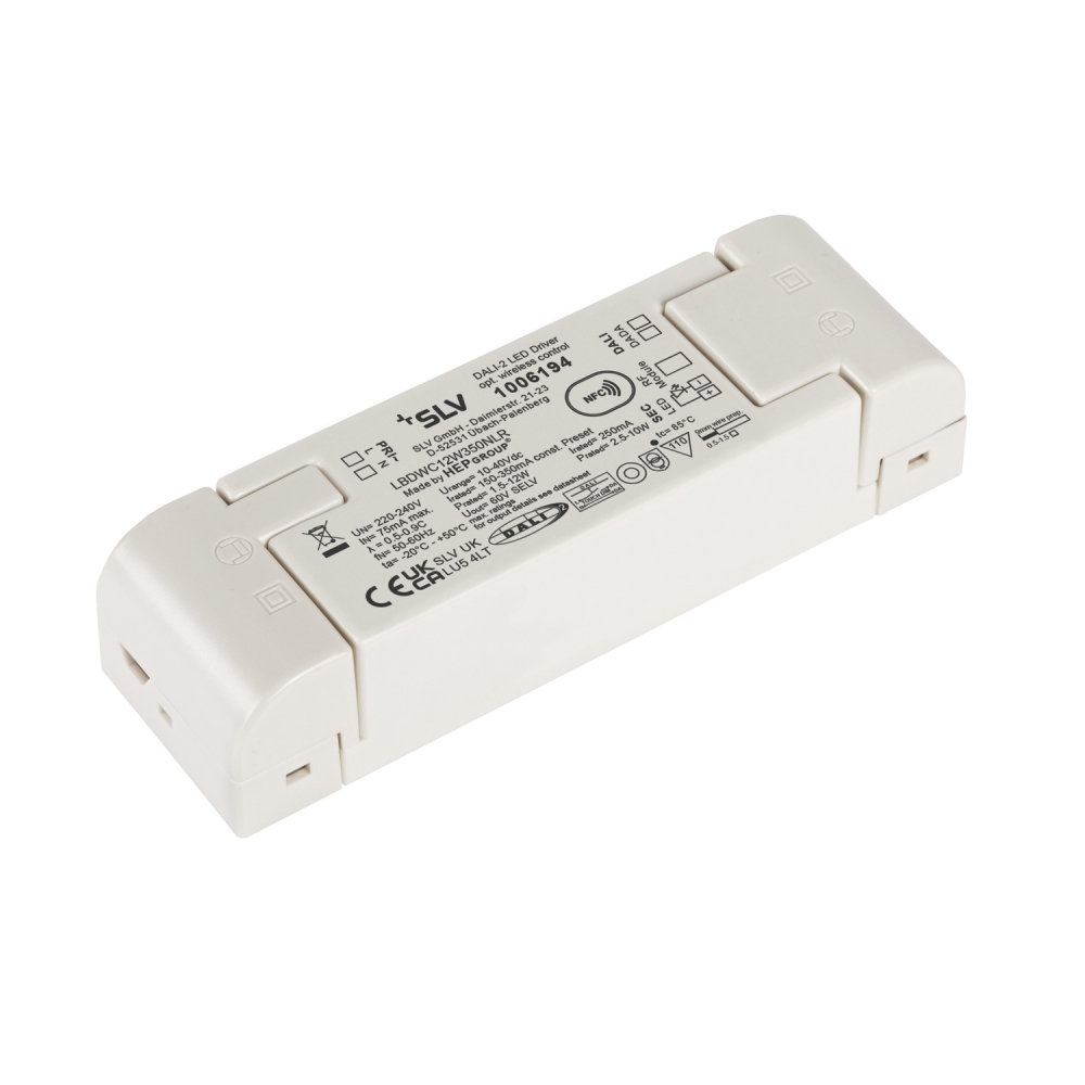 Driver LED 12W 250mA DALI cu interfață RF Driver LED