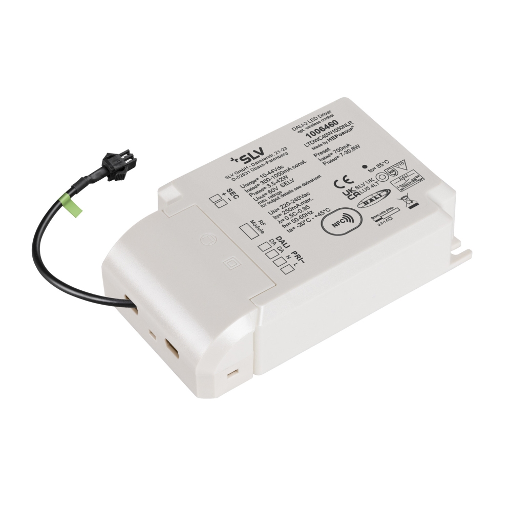 Driver LED 42W 700mA cu interfata radio NUMINOS DALI