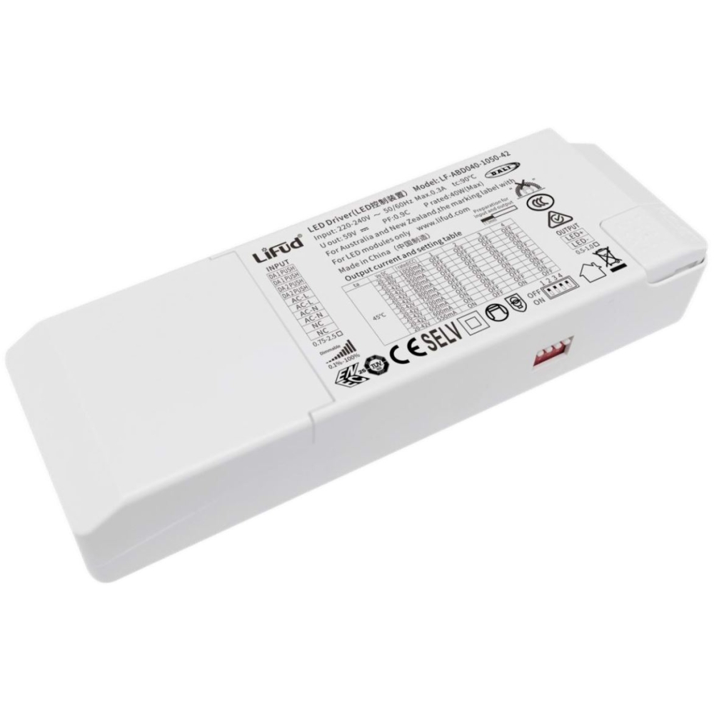 Driver LED DALI-2 40W 1000mA pt Gama LANO 4 LED