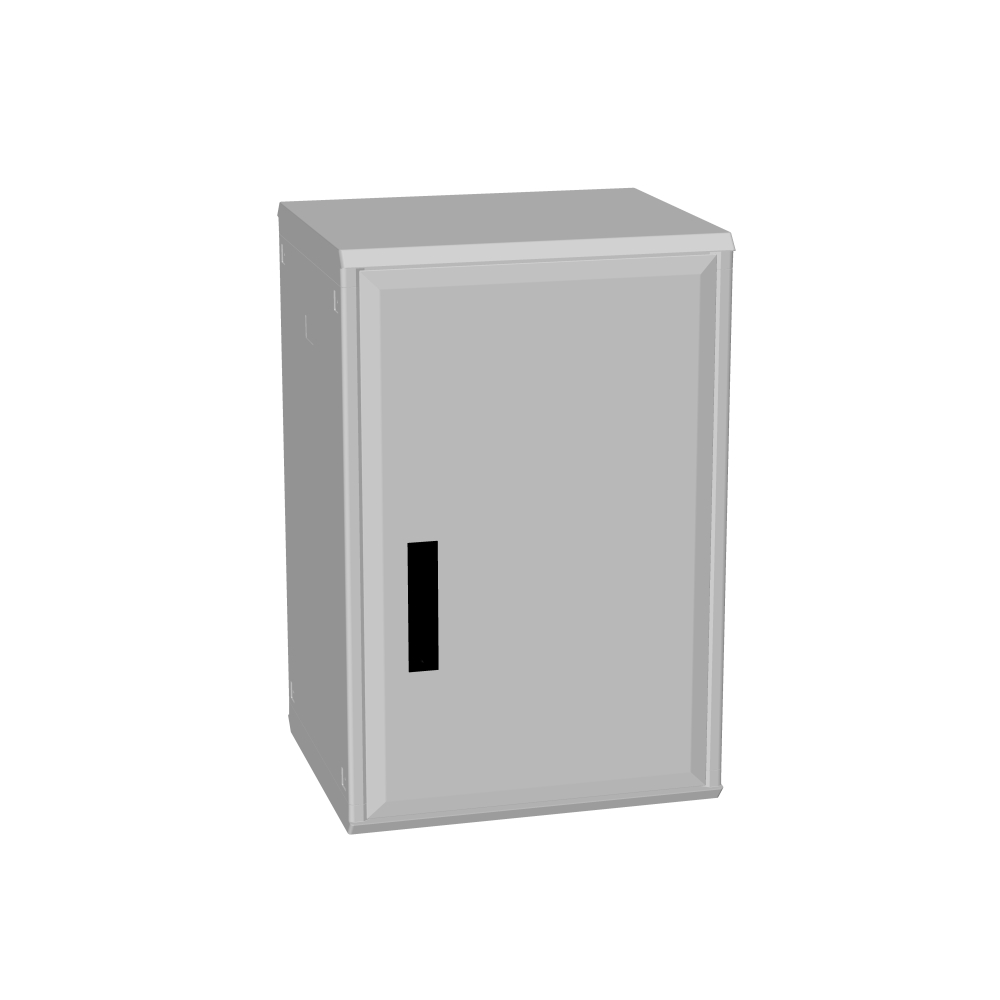 Dulap din poliester cu 1 uşă, H750x 500xA432mm