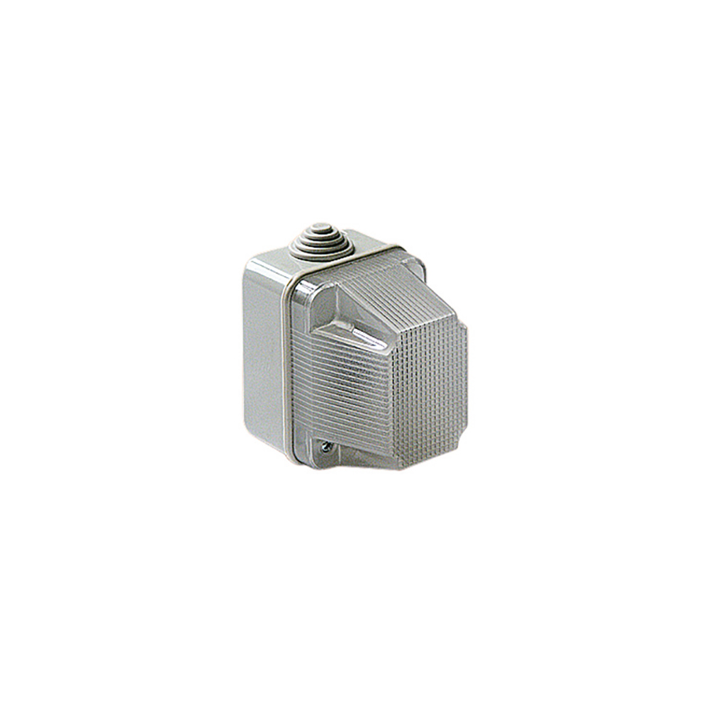 EC320 SURFACE WARNING LIGHT IP55 TRANSPARENT
