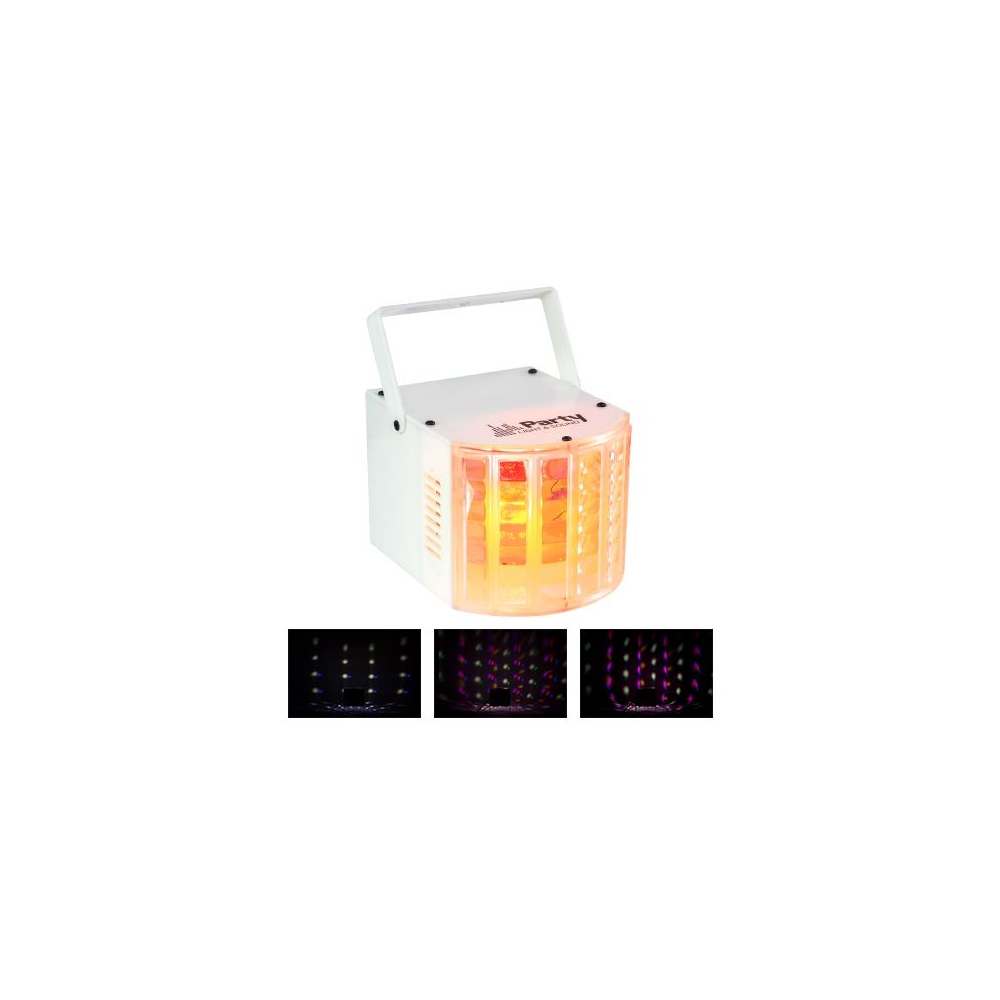 EFECT DERBY LED 6X1W RGBWYP