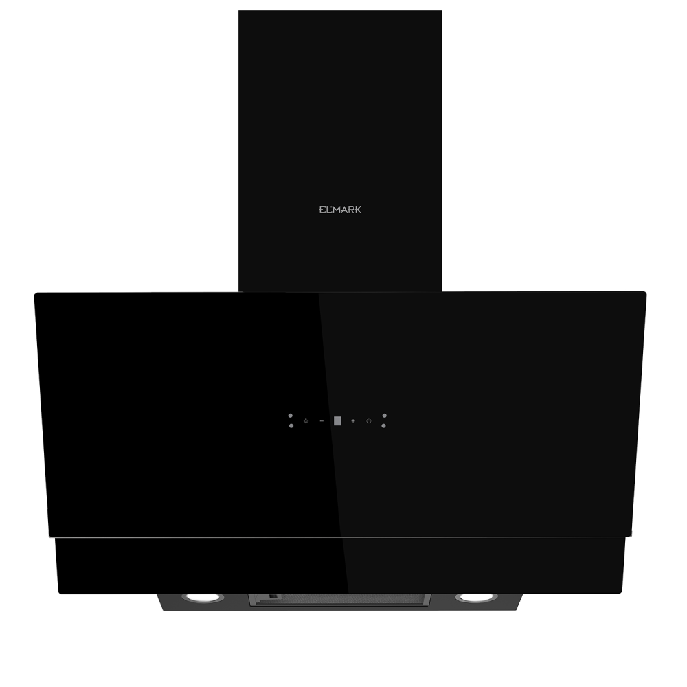 EL-90J72BL ANGLE COOKER HOOD 800m?/h WITH FILTER